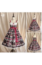 Miss Point Parfait Strawberry Tea JSK(Reservation/3 Colours/Full Payment Without Shipping)